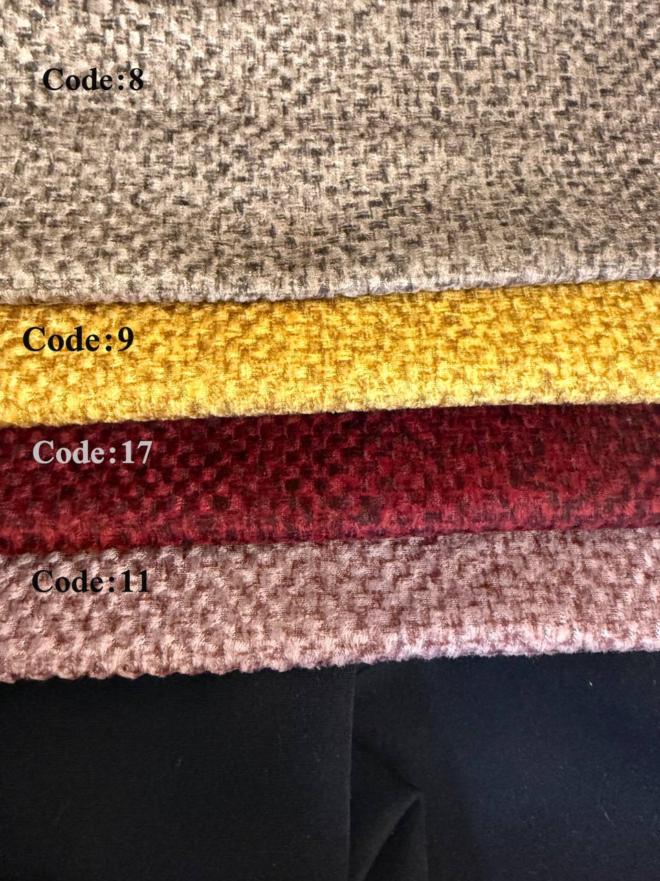 کد ۸، کد ۹ ، کد ۱۷ ،کد ۱۱