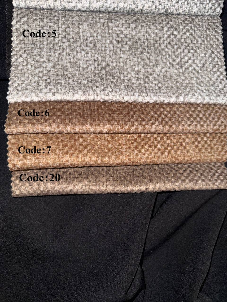 کد ۵، کد ۶، کد ۷، کد ۲۰